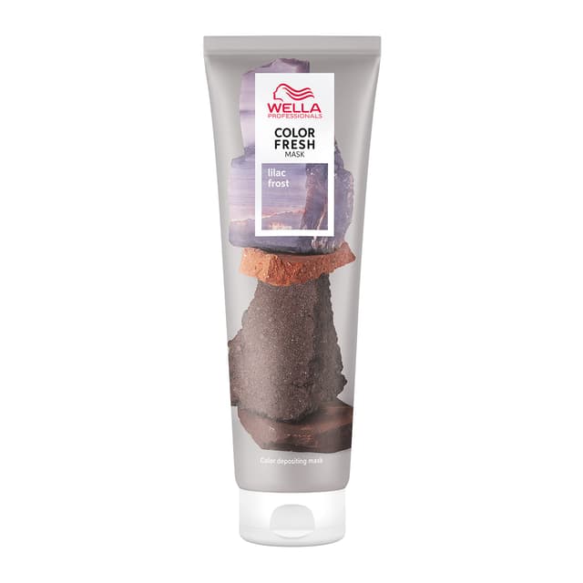 Wella Professionals Color Fresh Mask – Farbauffrischende Haarkur & Tönung mit pflegendem Avocadoöl – für blondes, aufgehelltes und helles Haar – verschiedene Farben & Größen Lilac Frost 150ml