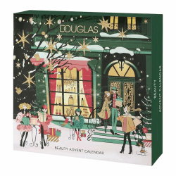 Douglas Adventskalender 2025 Grün - PFLEGE, MAKE-UP & DUFT Luxury - 250 € Warenwert - Hautpflege, Make-up & Accessoires - mit 3 exklusiven Spa- und Pflegeprodukten, Weihnachten Angebot bei HelloDeals