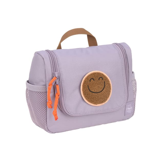 LÄSSIG Kinder Kulturtasche Waschbeutel Waschtasche Kulturbeutel zum Hängen/Mini Washbag Lilac
