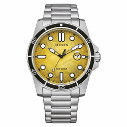 CITIZEN Herren Analog Quarz Uhr mit Edelstahl Armband AW1816-89X Angebot bei HelloDeals