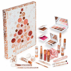 LAHAYE Beauty Adventskalender "WILD X-MAS" 2025, Geschenkset, 24 hochwertige und einzeln verpackte Make-up und Kosmetik Überraschungen für Weihnachten, Make-up Adventskalender