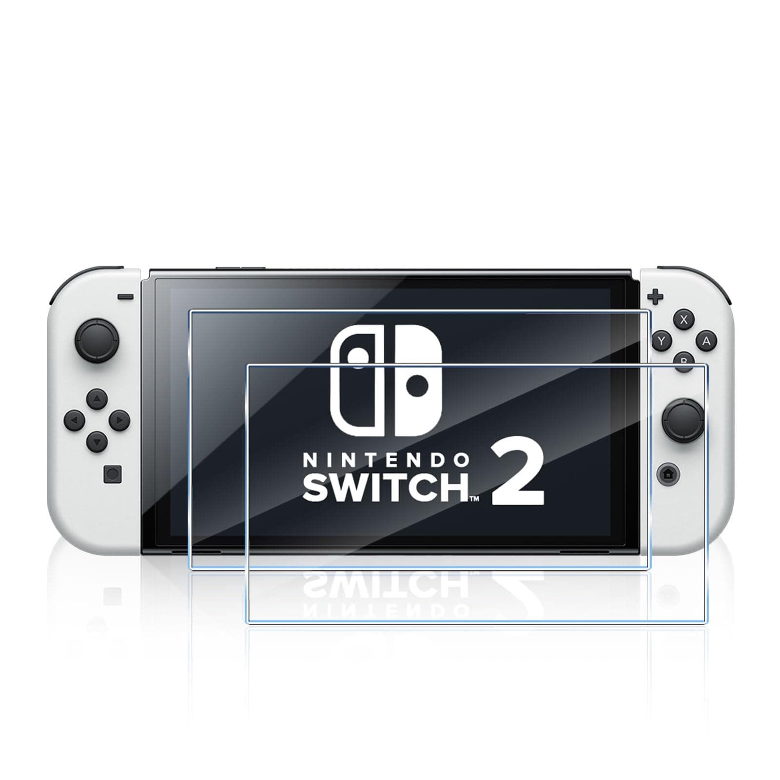 TUTUO Matt Schutzfolie für Nintendo Switch 2 für Panzerglas, [2 Stück] Matte Schutzglas, 9H Härte Entspiegelte Glas, Anti-Kratzer, Anti-Fingerabdruck, Anti Reflex HD Klar DisplaySchutz