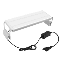 Ultradünnes LED Aquarium weißes Licht Clip Halterung Licht, 3-farbiges Licht, Aquarium Beleuchtung Wasserpflanze Licht, LED Teleskop, Aquarium Halterung Licht, Korallenriff Sichtlicht, 6W