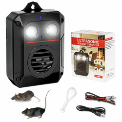 Marderabwehr Mit Ultraschall,Marderabwehr für Motorraum,Marderwarner,Tierfreundlich,wasserdicht Für Dachboden,gegen Marder, Haus,Garten Angebot bei HelloDeals