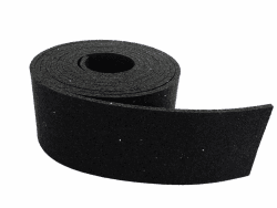 LASIPROFI - Antirutschrolle | Antirutschmatte aus PU-gebundenem Gummigranulat, geprüft nach VDI-Richtlinien | Druckfestigkeit bis 300 Tonnen/m²; Größe: 5.000x125x4mm; Farbe: schwarz | LKW Angebot bei HelloDeals