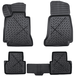 ELMASLINE 3D Gummimatten Set für Mercedes E-KLASSE W213/S213 2016-2023 | Extra hoher 5cm Rand | Zubehör Fußmatten W213(Baujahr ab 2016) Angebot bei HelloDeals