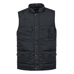 Portwest SHETLAND Weste, gefüttert, Größe: 4XL, Farbe: Schwarz, S414BKR4XL 4XL Schwarz Angebot bei HelloDeals