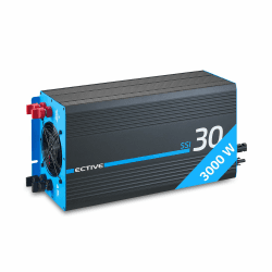 ECTIVE - Wechselrichter 12V auf 230V SSI 30-3000W reine Sinuswelle - Spannungswandler DC/AC mit USB, Überlast- & Überhitzungsschutz, NSV & USV Funktion, MPPT-Solarladeregler & 20A Batterieladefunktion 3000 W Angebot bei HelloDeals