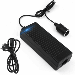 BAIFULAI Spannungswandler 230v auf 12v, KFZ Netzadapter, 12V 10A Adapter Zigarettenanzünder Steckdose, AC-DC Spannungswandler, für Kühlbox, Navi, PKW Kühlschrank, Auto-Handstaubsauger(120W) Angebot bei HelloDeals