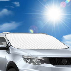 Oizemori Frontscheibenabdeckung, Faltbare Frontscheibenabdeckung, Winter Sommer Scheibenfrostschutz Abdeckung, Ultra-Dick gegen Strahlung, Hitze, Sonne und Staub, Passend für die meisten Autos Angebot bei HelloDeals