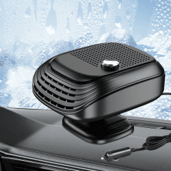 Afenau Auto Heizung 12V, 2 in 1 Heizlüfter Auto mit Windgeschwindigkeitsregelung, Tragbare Autoheizung 12v Zigarettenanzünder, Car Heater, Heizung für 12V Auto, LKWs, SUV, Van (Schwarz) Angebot bei HelloDeals