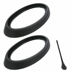 2 Stück Dach Antenne Gummidichtung Kompatibel,Auto-Dachantennen-Gummidichtungsstreifen,Antennenfuß Dichtung Ersatz für Dachantennen Basis,Antennensockel,Auto-Oberantennenabdeckung kompatibel mit Astra Angebot bei HelloDeals