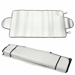 Auto Windschutzscheiben Abdeckung | Auto Frontscheiben Abdeckung - Auto Sonnenschutz Abdeckung | Hochreflektierende UV Windschutzscheibenabdeckung - Universeller UV-Schutz Für Die Frontscheibe Angebot bei HelloDeals