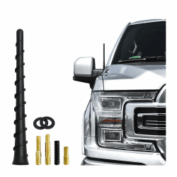 CGEAMDY Auto-Dachantenne, 18 cm Kurze Auto-Radioantenne mit Starkem Empfang, PVC-Gummi-Antenne, Sehr Flexible Nachrüstantenne, Autoantenne mit Starker Empfangsfunktion Angebot bei HelloDeals