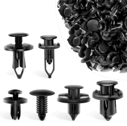 TONAUP 190 Stück Befestigung Clips, Universal Türverkleidung Klammern Stoßstangen Kabelbinder, Spreiznieten Kunststoff Set mit Lösewerkzeug Zierleistenkeile Set SIZE A: Beuteln 190.0 Angebot bei HelloDeals