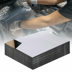 YANGUN Dämmmatte Auto, 12 Stück schallschutzmatte auto, Antidröhnmatte Selbstklebend, Feuerfest Feuchtigkeitsfest Wasserdicht Isoliermatte für Kofferraum, Tür, Motorhaube 250x180x5mm (12) (12) Angebot bei HelloDeals