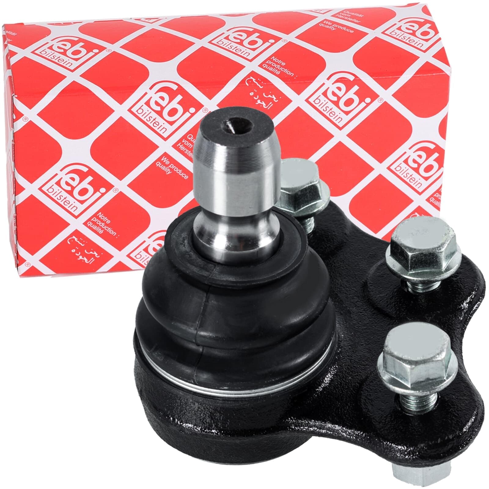 febi bilstein 02271 Traggelenk mit Schrauben und Sicherungsmuttern, 1 Stück