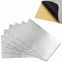 Alubutyl 2mm Selbstklebende Dämpfmatte,6 Stück Dämmmatte selbstklebend Anti Dröhn Matte, 40x25cm Auto Dämmung Selbstklebende Anti Dröhn Dämmmatte,Fahrzeugdämmung Angebot bei HelloDeals