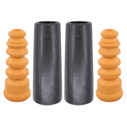 Staubschutzsatz Stoßdämpfer hinten für A2 A3 8P Golf 4 5 6 Polo 9N Bo-ra Je-tta Scirocco Eos Aveo T250 Kalos Fiesta MK6 MK5 B Max Fusion Transit Courier Maz-da 2 DY 3 BK 5 CR19 Leon Toledo 1M Octa-via Angebot bei HelloDeals