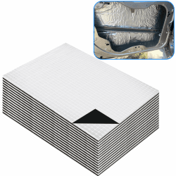 FWEEK 15 Stück Dämmmatte Auto, 40x25cm Schallschutzmatte, Auto Dämmmatte Selbstklebend, Dämmung Selbstklebend Isoliermatte, Isoliermatte Selbstklebend, Feuerfest, Feuchtigkeitsfest, 7mm Angebot bei HelloDeals