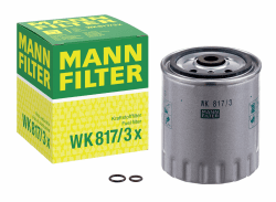MANN-FILTER WK 817/3 x Kraftstofffilter - für Pkw + Transporter Angebot bei HelloDeals
