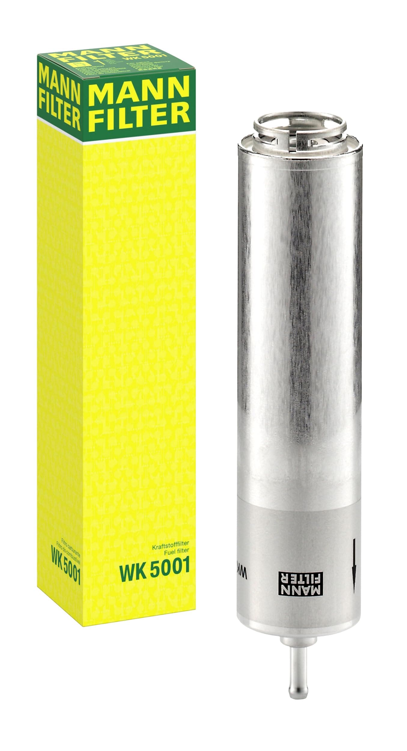 MANN-FILTER WK 5001 Kraftstofffilter - für Pkw + Transporter