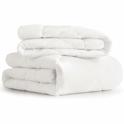CozyLux Bettdecke 135x200 4 Jahreszeiten 2 teilig - inklusive Ganzjahresdecke 135x200cm 300gsm + Sommerdecke 135 x 200 150gsm, 2 zusammengeknöpften Steppdecke für Vierjahreszeiten/Sommer/Winter Weiss 135x200 cm Weiß Angebot bei HelloDeals