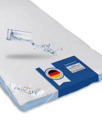 PROCAVE® Matratzenschoner 100x200 cm wasserdicht | Atmungsaktiver Matratzentopper mit Nässeschutz | Inkontinenzunterlage waschbar | Anti-Milben Bettunterlage | Premium Matratzenauflage Made in Germany 100 x 200 cm Angebot bei HelloDeals