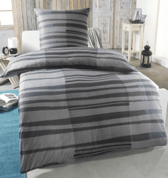 DreamHome Warme Winter Microfaser Thermo Fleece Bettwäsche 135x200 155x220 200x200 Moderne, Größe:155 x 220 cm, Design - Motiv:Design 3 155 x 220 cm Design 3 Angebot bei HelloDeals