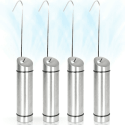 Stimo 4er SET Luftbefeuchter Heizung Wasserverdunster für Heizkörper Edelstahl (Edelstahl, 4x) Edelstahl 4x Angebot bei HelloDeals