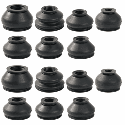 14x Universal-Staubschutzkappe Traggelenk Spurstangenkopf Gummimanschette für Kugelkopf Kreuzgelenke Spurstange und Kugelgelenk Gelenkmanschette Spurstangenkugelgelenk für Auto & Motorrad 18F061451 Angebot bei HelloDeals