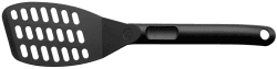 WMF Pfannenwender Kunststoff 31 cm, Wender mit Ablage-Knick und Aussparungen, Pfannkuchenwender, spülmaschinengeeignet Pfannenwender - schwarz Angebot bei HelloDeals
