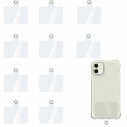 10 Stück Handy Anhänger Handykette Halterung Lanyard Adapter Pads Handy Band Handyband Handyschlaufe Universal Handykette Für Die Meisten Smartphones… Angebot bei HelloDeals