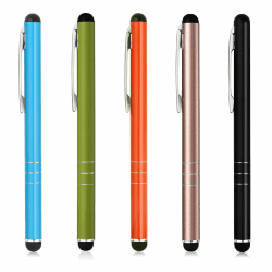5 Stück Touchscreen Stift, Handystifte zum Tippen, Eingabestifte für iPhone, Samsung Galaxy, Xiaomi, Google Pixel Motorola, Tablets und Alle Smartphones, Blau, Grün, Orange, Gold, Schwarz Multicolor Angebot bei HelloDeals