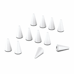 HZD 12 Stück Ersatzspitzen für Eingabestift, Originalgröße 1:1, super langlebig, hochempfindliche Stiftspitzen Angebot bei HelloDeals