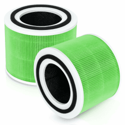 2 Stück Schimmel Ersatzfilter für LEVOIT Core 300 / Core 300S Luftreiniger, 3-in-1 True H13 HEPA Aktivkohle Filter, 3-Stufige Filtration Hocheffizienter Vorfilter, Ersatz Core 300-RF Filter 2 Stück Core300-Schimmel Angebot bei HelloDeals