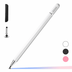 Stylus Touch Eingabestifte, Disco Pencil capacità universale per Tutti i Touchscreen Tablet, Handy Stilo per Apple iPad/Samsung Galaxy/Fire/Chromebook/Laptop/Touch Screen/Telefonen (Weiß) Angebot bei HelloDeals