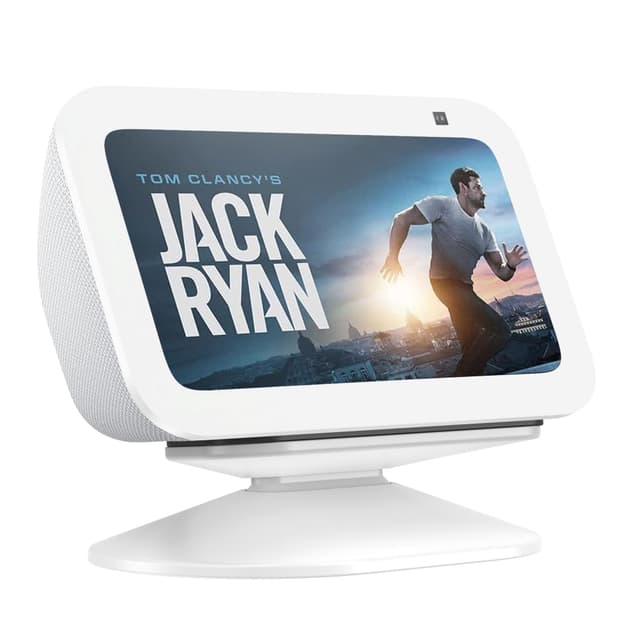 PlusAcc Ständer für Show 5 (3. Generation) - Verstellbarer Halterung Zubehör mit Kippfunktion und Anti-Rutsch-Basis für iPhone (Weiß)