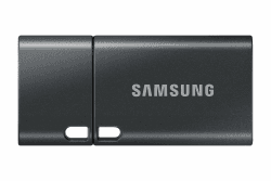 Samsung USB-Stick, USB-C, 512 GB, 400 MB/s Lesen, 110 MB/s Schreiben, USB 3.2 Gen1 Flash Drive für Notebooks, Tablets und Smartphones, Titan Gray, MUF-512DA4/APC Titan Gray 512 GB Angebot bei HelloDeals