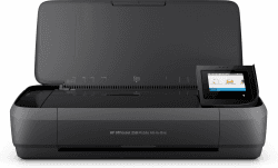 HP OfficeJet 250 mobiler Multifunktionsdrucker (Drucker Scanner, Kopierer, WLAN, HP ePrint, Wifi Direct, USB, 4800 x 1200 dpi) schwarz Drucken+Kopieren+Scannen Angebot bei HelloDeals