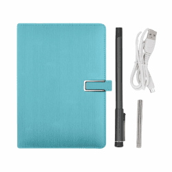 Dpofirs Digitales Notizbuch mit Smart Pen, Echtzeit -Synchronisation, Textkonvertierung über Bluetooth, Handschrift für Text, 80 -Seiten -Schreibsatz für Telefone Tablets (hellblau) Angebot bei HelloDeals