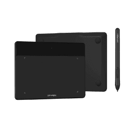 XP-PEN Deco Fun XS Zeichentablett, Größe 10,2 x 7,6 cm, ideal für elektronische Signaturen und Fernunterricht - klassisches Schwarz XS Schwarz, klassisch Angebot bei HelloDeals