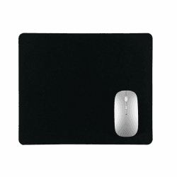 WeddHuis Gaming Maus pad mit rutschfeste Gummiunterseite, wasserdichte Ultraglatte Waschbar Mouse Pad für Kabellose Maus Laptop PC Büro Zuhause Arbeiten Spiele (22x18CM) (Schwarz) Angebot bei HelloDeals