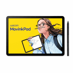 Wacom MovinkPad 11 Grafiktablett mit Display – Android-14-Zeichentablet (11″) für Junge Kreative. Mit Wacom Pro Pen 3, hochauflösendes, entspiegeltes-Display, Front-/Rückkamera und Kreativ-Apps Angebot bei HelloDeals