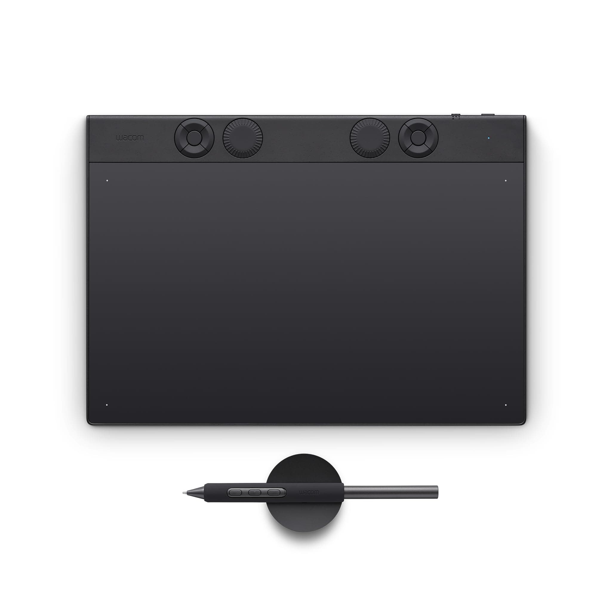 Wacom Intuos Pro Medium – Innovatives Grafiktablett inkl. Wacom Pro Pen 3, kompakt & leicht – Vielseitige Wahl als Zeichentablett für Illustratoren, Designer & Bildbearbeiter