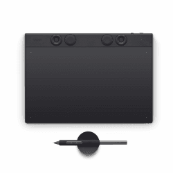 Wacom Intuos Pro Medium – Innovatives Grafiktablett inkl. Wacom Pro Pen 3, kompakt & leicht – Vielseitige Wahl als Zeichentablett für Illustratoren, Designer & Bildbearbeiter Angebot bei HelloDeals