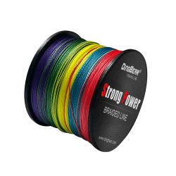 Dingbear 437yd-5000yd stark ziehen sie generische geflochtenen angelschnur angelschnur Fisch Linien Mehrfarbig 437Yd/400m 40LB/0.28mm Angebot bei HelloDeals