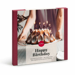 mydays Geschenkbox Happy Birthday, Geburtstagsgeschenk für 1-2 Personen, freie Erlebnis-Auswahl an ca. 1802 Orten Angebot bei HelloDeals