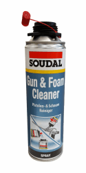 Soudal Profi Pistolenreiniger, Schaumreiniger 500ml (hochaktiver Reiniger zum Spülen Montagepistolen und frisch verarbeitetem PU Schaum) Angebot bei HelloDeals