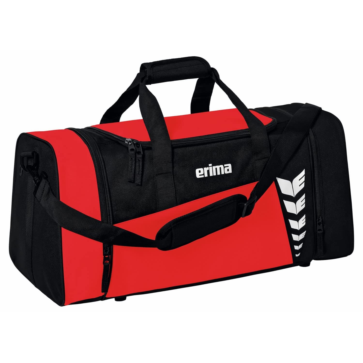 Erima Unisex Six Wings Sporttasche S Rot/Schwarz